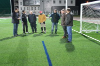 As categorías de fútbol base de Cervo protagonizarán a apertura do campo de fútbol da Veiga este domingo, 22 de febreiro, tras a súa remodelación.