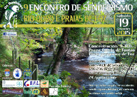 Os Sendeiros de Foz organizan o 19 de setembro o noveno encontro "Río Ouro e Praias de Foz". A inscrición está aberta. 