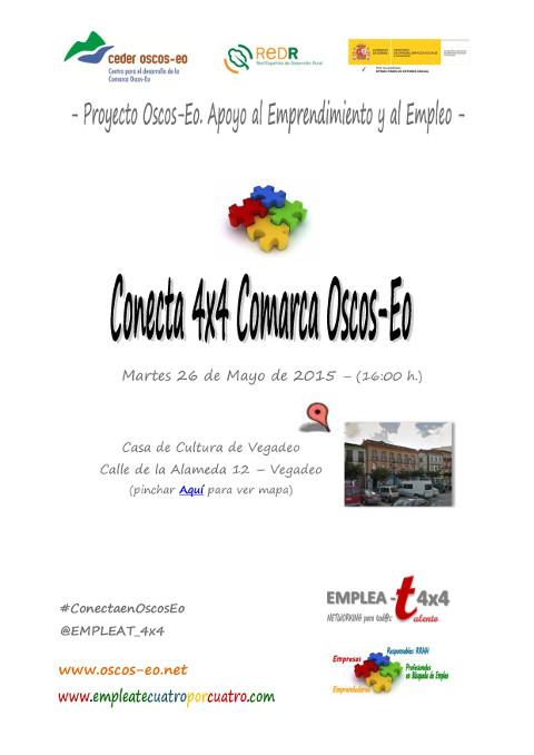 La Casa de la Cultura de Vegadeo acogerá el 26 de mayo el evento "Conecta 4x4 Oscos-Eo". La inscripción está abierta. 