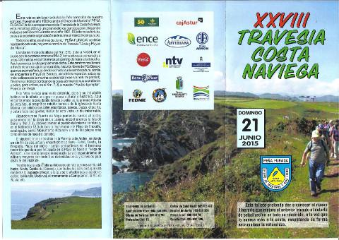 El 21 de junio tendrá lugar la XXVIII Travesía Costa Naviega, que organiza el grupo de montaña y aire libre Peña Furada, de Navia. 