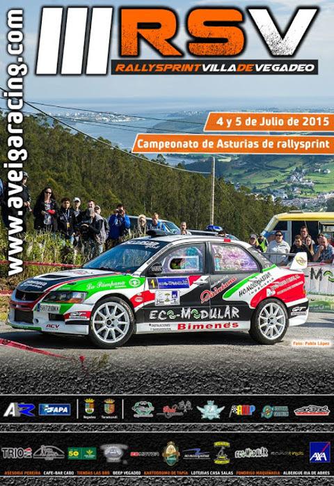 Los días 4 y 5 de julio se celebra el III Rallysprint Villa de Vegadeo. En la cita iniciarán la temporada Óscar López e Iván Gómez. 