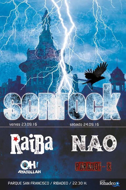 Os días 23 e 24 de setembro celebrarase en Ribadeo o SonRock, que organizan as Concellarías de Cultura e Mocidade. 
