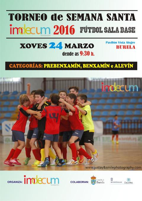 O 24 de marzo, Xoves Santo, dispútase en Burela o II Triangular de Semana Santa de Fútbol Sala Base, que organiza a Fundación Imdecum. 
