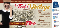 Fin de semana intensa a carón da III Festa Vintage, que organiza o Centro Comercial Aberto de Foz. Haberá moitas actividades os días 17 e 18 de xuño. 