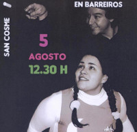 Este venres, 5 de agosto, chega a Barreiros un espectáculo de teatro musical mesturado con maxia cómica. Está destinado a todos os públicos. 