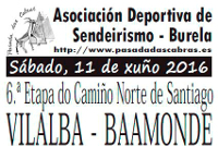 Pasada das Cabras e Terras de Lourenzá farán a sexta etapa do Camiño Norte o 11 de xuño. Trátase do treito comprendido entre Vilalba e Baamonde. 