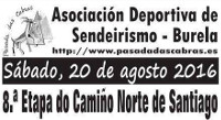 Pasada das Cabras, de Burela, realizará o 20 de agosto a 8ª etapa do Camino Norte de Santiago, comprendida entre Miraz e Roxica. 