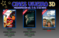 En Cines Viveiro se estrenan "Angry Birds" y "Espías desde el cielo". Siguen "Capitán América", "El libro de la selva" o "Infiltrados en Miami". 