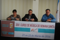 Xove será escenario do 21 ao 25 de marzo do XXVI Curso de Música Semana Santa 2016. Ademáis de formación inclúe dous concertos. 