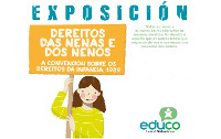 Burela acolle unha exposición sobre os dereitos dos nen@s por iniciativa da Concellería de Inmigración e Cooperación. Pódese ver ata o 30 de outubro. 