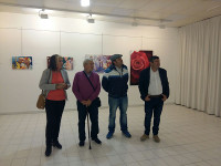 Ata o 19 de outubro pódese ver na Casa da Cultura de Burela unha mostra dos artistas locais Paco Rolle e Belén Mogui. 