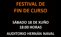 O auditorio de Ribadeo acollerá este sábado, 18 de xuño, o festival de fin de curso da EMMeD, que por primeira vez se poderá seguir en directo a través do facebook da escola. 