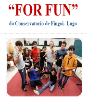 A banda infantil de jazz For Fun de Lugo actuará hoxe en Foz. O domingo haberá teatro na parroquia de Cordido a cargo do grupo Axóuxeres.