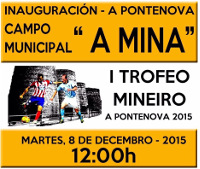 O CD Lugo e o Viveiro CF disputarán o 8 de decembro o I Trofeo Mineiro, na Pontenova. O partido servirá para inaugurar o céspede artificial do campo A Mina.