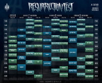 Ya están disponibles los horarios del XI Resurrection Fest, que se celebrará en Viveiro del 6 al 9 de julio. Iron Maiden saltará al escenario el sábado a las nueve de la noche. 