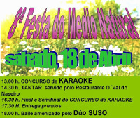 Fraga das Saímas convoca o I Concurso de Karaoke no marco da súa 8ª Festa do Medio Natural, que terá lugar o 18 de abril. 