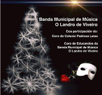 A Banda Municipal de Música O Landro, de Viveiro, ofrecerá este mércores, 30 de decembro, o seu tradicional concerto de Nadal. Será no Pastor Díaz ás 21 horas. 