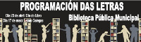 A Biblioteca Municipal de Foz organiza varias actividades para celebrar o día do libro e o das Letras Galegas.