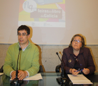 No Pazo de San Marcos presentáronse as catro feiras do libro que se celebrarán nos vindeiros meses na provincia: Lugo, Viveiro, Foz e Monforte. 