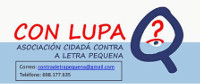 A Asociación Cidadá contra a Letra Pequena (Con Lupa) preséntase este martes, 17 de marzo, en Foz.