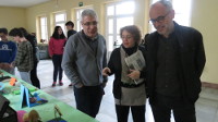 Ata finais de abril estará aberta no IES de Ribadeo Dionisio Gamallo a exposición ovícola literaria, realizada por alumn@s do centro para celebrar o día do libro.