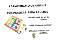 O Concello de Lourenzá organiza un campionato de parchís para adultos. A inscrición remata o 5 de febreiro. 