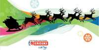 O Hipermercado Eroski Ribadeo organiza un Certame Infantil de Postais de Nadal. Será o 11 de decembro ás seis da tarde.