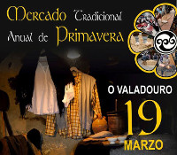 Todo está listo no Valadouro para a celebración o 19 de marzo do tradicional Mercado de Primavera. Haberá música, teatro, tapeo, premios e xogos tradicionais, entre outras actividades. 