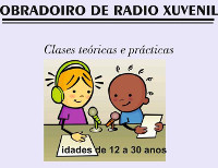 A Concellería de Cultura do Valadouro organiza un obradoiro de radio xuvenil, que terá lugar do 19 de setembro ao 15 de outubro. 