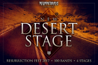 El Resurrection Fest fue elegido como mejor gran festival de España en los premios Fest. En 2017 contará con 100 bandas y con nuevo escenario. 