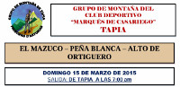 El grupo de montaña del club deportivo Marqués de Casariego, de Tapia, prepara una ruta por la Sierra de Cuera para el 15 de marzo.