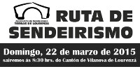 Terras de Lourenzá realizará a ruta dos Muíños de Poñente, en Castroverde, o vindeiro domingo, 22 de marzo.