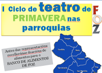 San Martiño acollerá este venres, 26 de xuño, unha representación do grupo A Adala dentro do ciclo de Teatro en Primavera do Concello de Foz. 