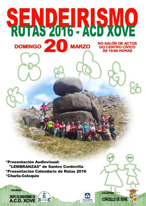 A ACD Xove ofrece este domingo, 20 de marzo, unha exhibición de karate e presenta as rutas de sendeirismo para 2016. 