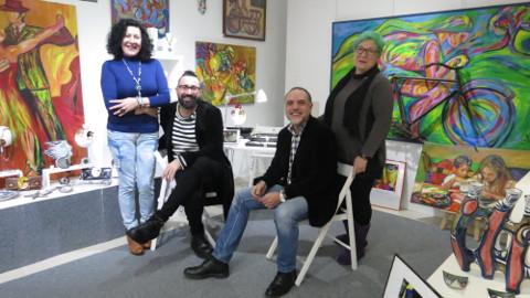 Terra Branca presenta su "Bijoux Space", un lugar más íntimo para probar o elegir las piezas de artesanía, diseñadas en exclusiva por Marga Robledo y Pilar Elvira para la galería ribadense.