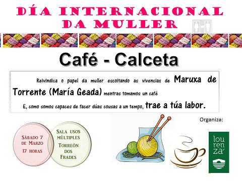 O Concello de Lourenzá organiza un café calceta este sábado, 7 de marzo, para conmemorar o Día da Muller. Participará unha veciña que traballa de camioneira. 