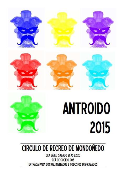 Cea de entroido o sábado de piñata no Círculo Recreativo Casino de Mondoñedo. As entradas xa están á venda.