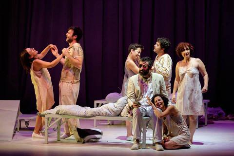 Sarabela Teatro pon en escena este domingo, 21 de febreiro, en Ribadeo a obra "Ensaio sobre a cegueira".