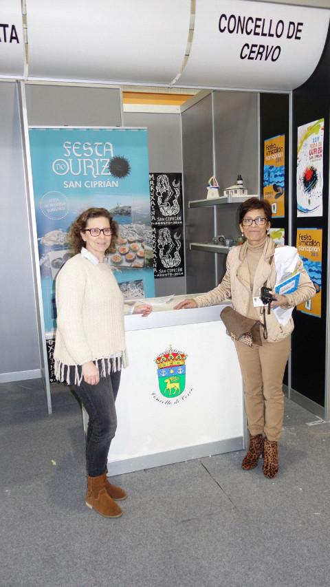 Cervo promociona as tres festas de interese turístico, a do mexillón e os atractivos do municipio na feira Xantar, en Ourense. 