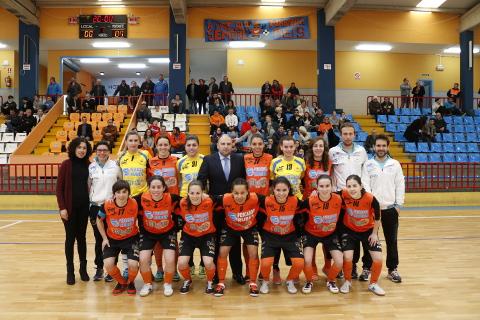 Este domingo, 15 de mayo, cita con el fútbol sala femenino en Burela. A las naranjas les quedan cuatro partidos para defender el liderato. 