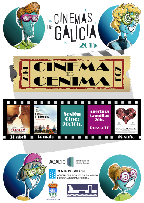 Última proxección do ciclo Cinema no Cenima este xoves, 18 de xuño, en Foz. O filme que se poderá ver é "Magical girl".