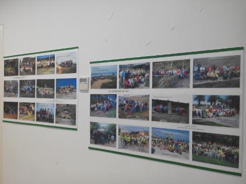 Exposición de fotos de Os Sendeiros de Foz no Cenima. Estará aberta ata o 31 de agosto. 