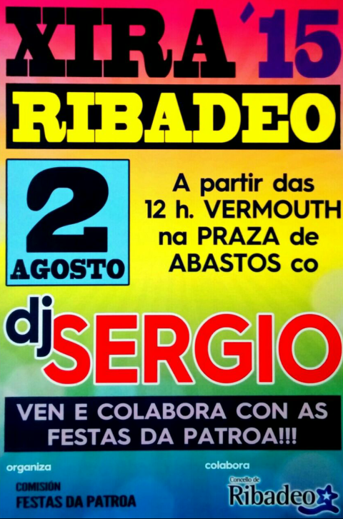 A Comisión de Festas da Patroa, de Ribadeo, organiza unha sesión vermouth para este domingo, 2 de agosto, co obxectivo de recadar fondos para estes festexos. 