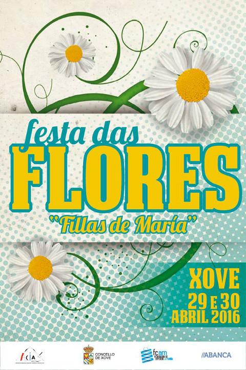 Todo está preparado en Xove para a celebración da Festa das Flores os días 29 e 30 de abril. Roberto Vilar será o pregoeiro.