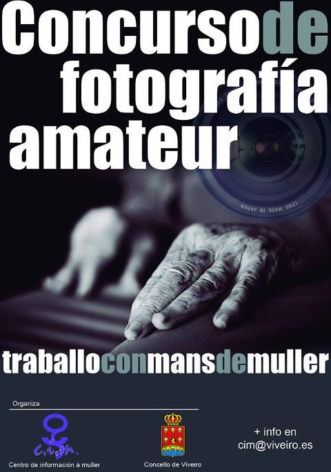 "Traballo con mans de muller" é o título do Concurso de Fotografía que convoca o Concello de Viveiro. O prazo de presentación de traballos remata o 1 de marzo. 