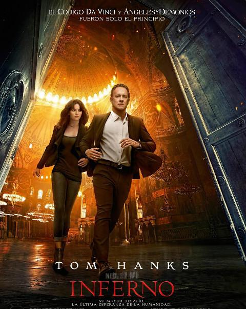En Cinelandia Ribadeo se estrena "Inferno" con Tom Hanks. Siguen en cartelera "Cigüeñas" y "Un monstruo viene a verme". 