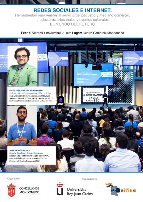 Expertos analizarán en Mondoñedo o 4 de novembro as posibilidades das novas tecnoloxías para a divulgación dos produtos e dos eventos locais.