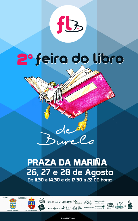 A presentación do libro "Burela: apuntes históricos y crónica del siglo XX" será unha das principais actividades da segunda Feira do Libro, que terá lugar do 26 ao 28 de agosto na praza da Mariña, en Burela. 