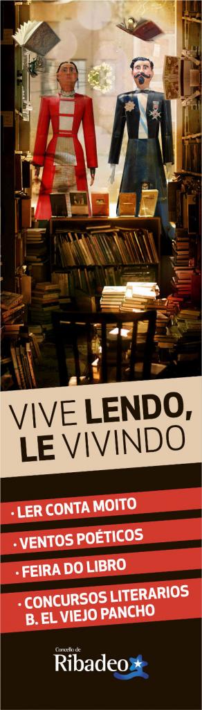 O Concello de Ribadeo agasallará ás persoas que estes días visiten a Biblioteca El Viejo Pancho cuns indicadores de lectura. Deste xeito conmemora o día do libro. 