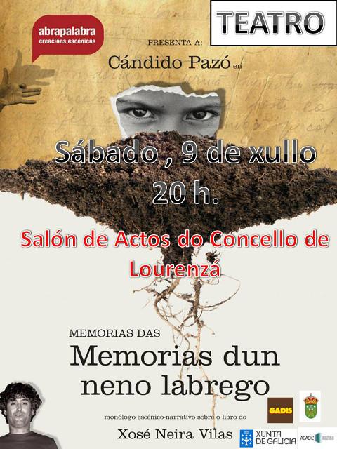 Vilanova de Lourenzá será escenario os días 8 e 9 de xullo de actividades de circo e teatro. 